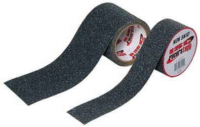 ISC RUBBERIZED NON-SKID TAPE BLACK 4"X7.5'' PART# RT8016RB