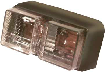 EMGO TAIL LIGHT ASSY CLR LENS HONDARC 51 00-02 PART# 62-84740 NEW