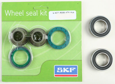 SKF 2000-2002 KTM 380 EXC WHEEL SEAL KIT W/BEARINGS REAR WSB-KIT-R006-KTM-HUS