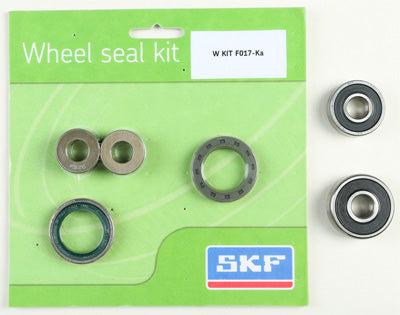 SKF 2000 KAWASAKI KX80 WHEEL SEAL KIT W/BEARINGS FRONT WSB-KIT-F017-KA