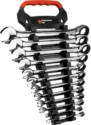 PERFORMANCE 12 PC SAE RATCHET WRENCH SET W30641