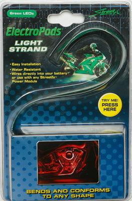 STREETFX FLEX LIGHT STRAND (GREEN) PART# 1043052 NEW