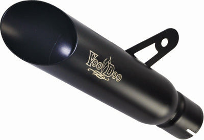 VOODOO SHORTY EXHAUST SINGLE MUFFLER BLACK VER1L5B