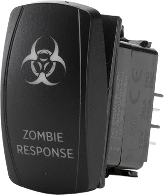 FLIP ZOMBIE RESPONSE LIGHTING SWITCH SC1-AMB-A23