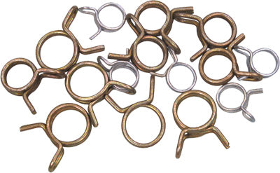 HELIX WIRE HOSE CLAMPS 15/PK SELF TENSIONING ASSORTED SIZE PART# 111-1511
