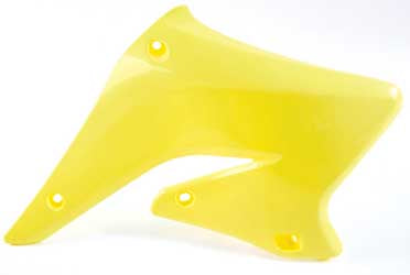 ACERBIS RADIATOR SHROUDS (YELLOW) PART# 2043780231 NEW
