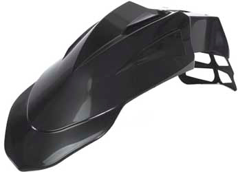 ACERBIS SUPERMOTARD FRONT FENDER (BLACK) PART# 2040390001 NEW