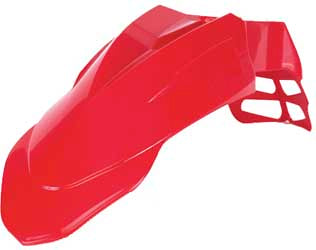 ACERBIS SUPERMOTARD FRONT FENDER (RED) PART# 2040390227 NEW