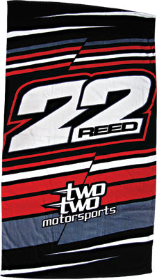SMOOTH BEACH TOWEL (TWO TWO MOTORSPORTS) PART# 1716-502