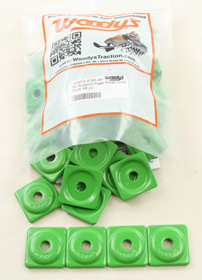 WOODYS SQUARE DIGGER SUPPORT PLATE (GREEN) ASW2-3780-48