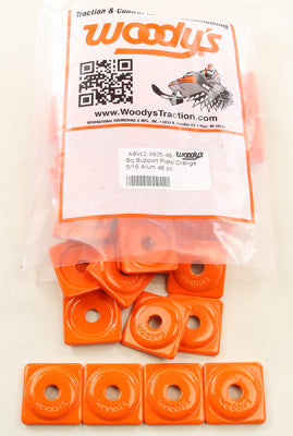 WOODYS SQUARE DIGGER SUPPORT PLATE (ORANGE) ASW2-3805-48