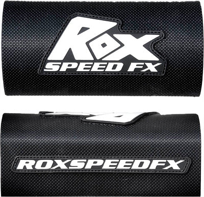 ROX BAR PAD BLACK W/WHITE LETTERING PART# 2BP1-LK