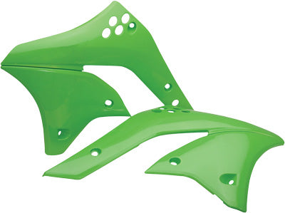 ACERBIS RADIATOR SHROUDS (GREEN) PART# 2043740006 NEW