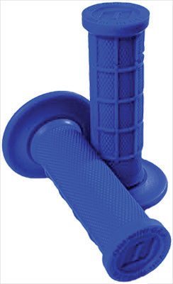 ODI MINI MX HALF WAFFLE GRIPS (BLUE) PART# H01MMU NEW