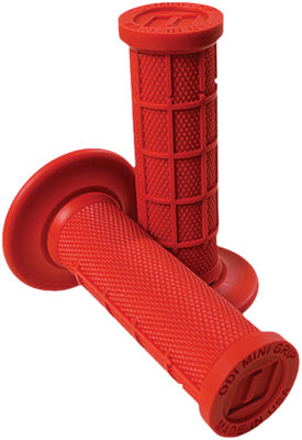 ODI MINI MX HALF WAFFLE GRIPS (RED) PART# H01MMR NEW