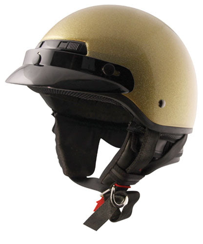 ZOX 86-11095 BANOS METAL FLAKE GOLD XL HELMET