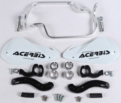 ACERBIS SUPERMOTO X-STRONG HANDGUARDS (WHITE) PART# 2141970002 NEW