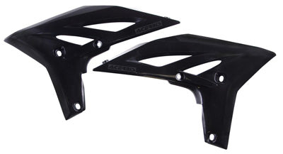 ACERBIS RADIATOR SHROUDS (BLACK) PART# 2171760001 NEW