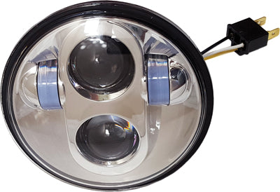 PATHFINDER 5 3/4" LED HEADLIGHT CHROME HIGH DEFINITION PART# HD5MC