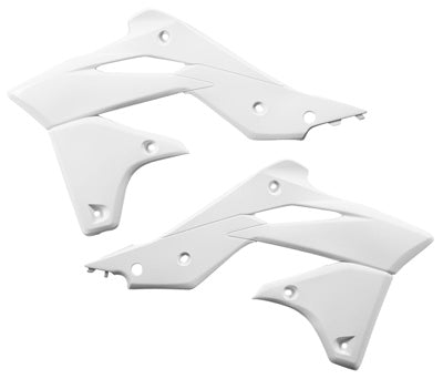 ACERBIS RADIATOR SHROUDS (WHITE) PART# 2314160002 NEW