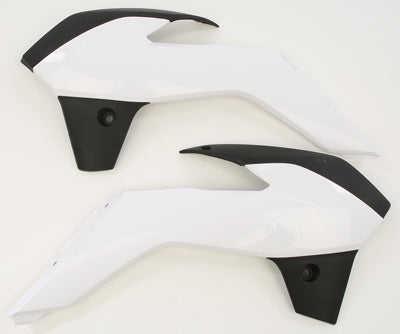 ACERBIS RADIATOR SCOOP WHITE/BLACK 2314261035