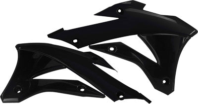 ACERBIS RADIATOR SHROUDS (BLACK) PART# 2374070001 NEW