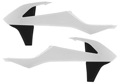 ACERBIS RAD SHROUDS SXF/XCF '16 WHT/ B LK 2421081035