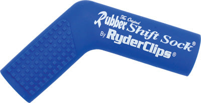 RYDER CLIPS RUBBER SHIFT SOCK (BLUE) PART# RSS-BLUE NEW
