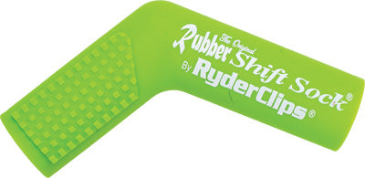 RYDER CLIPS RUBBER SHIFT SOCK (GREEN) PART# RSS-GREEN NEW