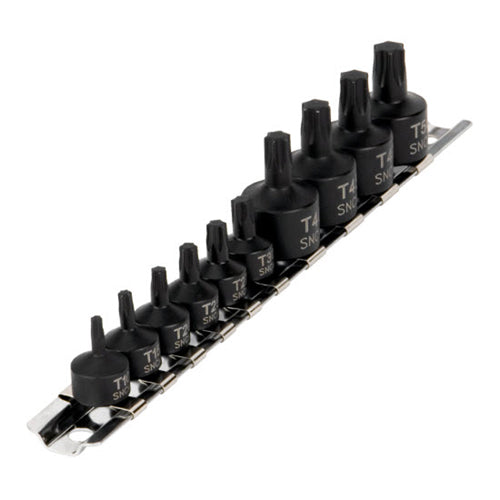 PERFORMANCETOOL 10PC IMPACT STAR BIT SKT SET W38961