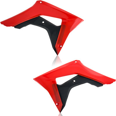ACERBIS RADIATOR SCOOP RED/BLACK 2630661018