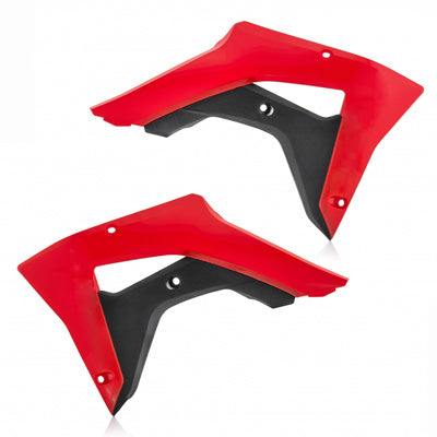ACERBIS RADIATOR SHROUD RED/BLACK 2645451018