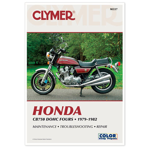 CLYMER 1979-1982 CB750 DOHC Fours Honda M337 MANUAL HON 79-82