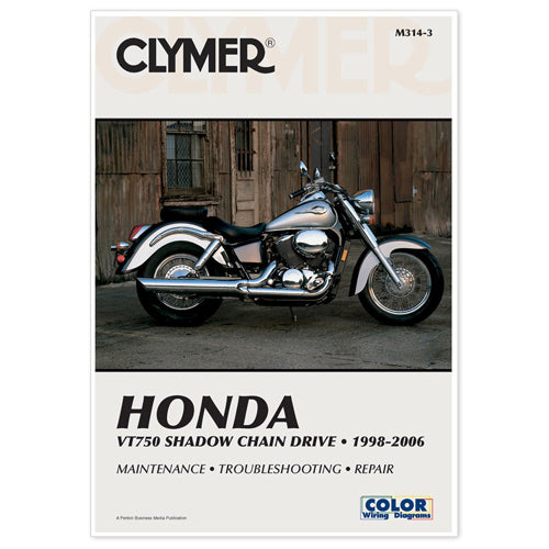 CLYMER 2001-2006 Honda VT750DC Shadow Spirit REPAIR MANUAL M314-3