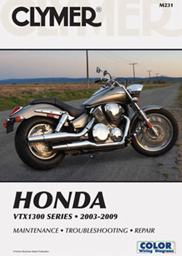 CLYMER 2003-2007 Honda VTX1300S Retro spoke REPAIR MANUAL M231