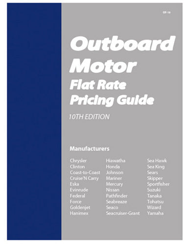 CLYMER CLYMER MANUAL OUTBOARD MOTOR FLAT RATE OF10