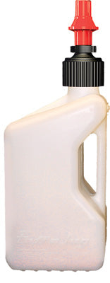 TUFF JUG GAS CAN WHITE W/RED TIP 5GAL PART# WURR
