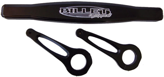 BILLET EQUIP. REAR VIEW MIRROR BLACK RHINO PART# 95-YRRVM-BL NEW