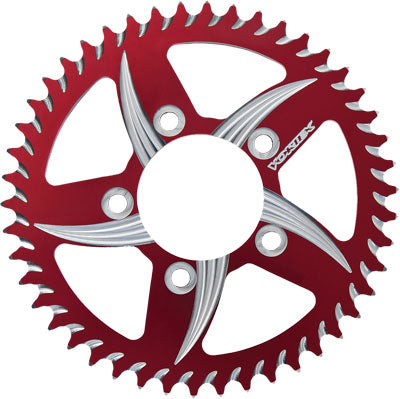 VORTEX 1988-2013 Kawasaki EX250F Ninja 250R CAT5 REAR ALUMINUM SPROCKET RED 42T