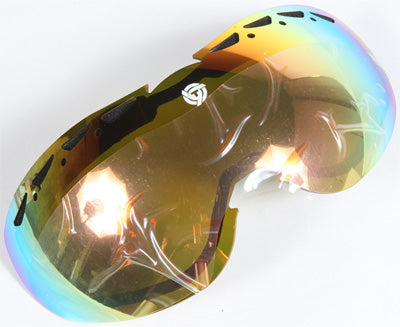 TRIPLE 9 SWANK GOGGLE LENS FIRE MIRROR/BRONZE PART# SKG-75 LENS FIRE/BRZ