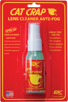 CAT CRAP ANTI-FOG LENS CLEANER SPRAY ON 0.5OZ 10808P