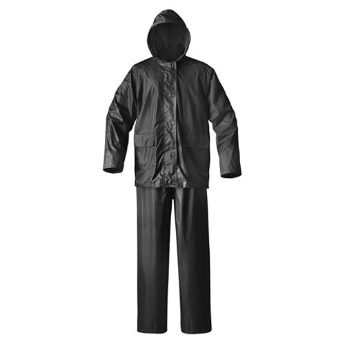 Raider 51-100-L MENS SIMPLEX RAINSUIT BLACK LARGE