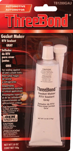 THREE BOND 1200GAU3Z RTV SEALANT GRAY 3.8 OZ