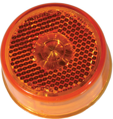 BLUHM TRAILER LIGHT ROUND 3 10-LED (AMBER) PART# BL-TRLEDRA3 NEW