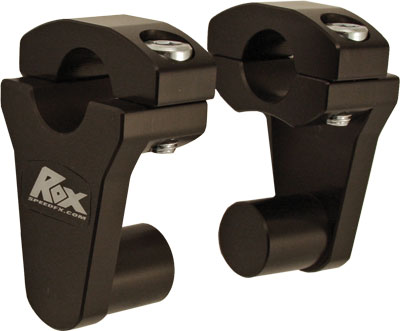 ROX ELITE SERIES PIVOT HANDLEBAR R ISER 2" (BLACK) 1R-P2SS