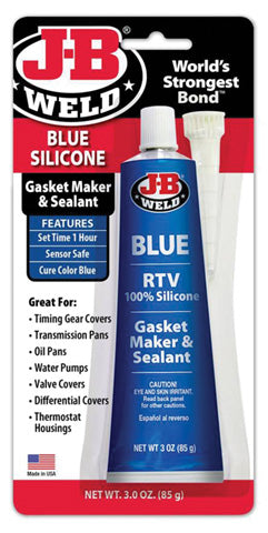 JB WELD BLUE RTV ACETOXY - 3OZ 31316