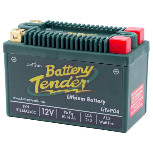 BATTERY TENDER 1966 Yamaha YA6 LITHIUM ENGINE START BATTERY 240 CCA BTL14A240C