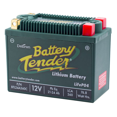 BATTERY TENDER 1986-1987 KLF300B Bayou 2x4 SRA LITHIUM ENGINE START BATTERY 360