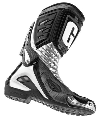 GAERNE G_RW ROAD RACE BOOTS SILVER LT D 7 PART# 2396-001-07