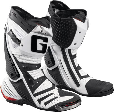 GAERNE GP-1 ROAD RACE BOOTS WHITE 9 PART# 2400-004-009